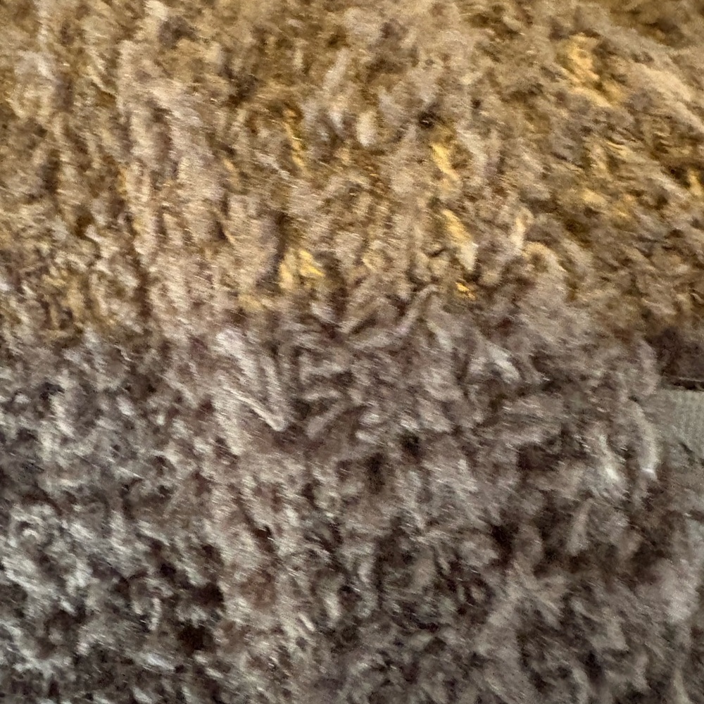 C.C Brown Knit Beanie with Faux Fur Pom - Picture 9 of 14